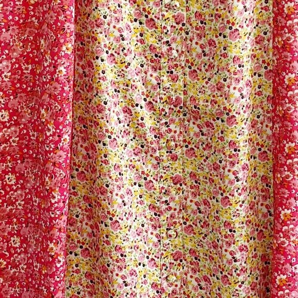 Cinq A Sept Jessica Floral Midi dress, size 4, New with tag, pink multi - Picture 11 of 16